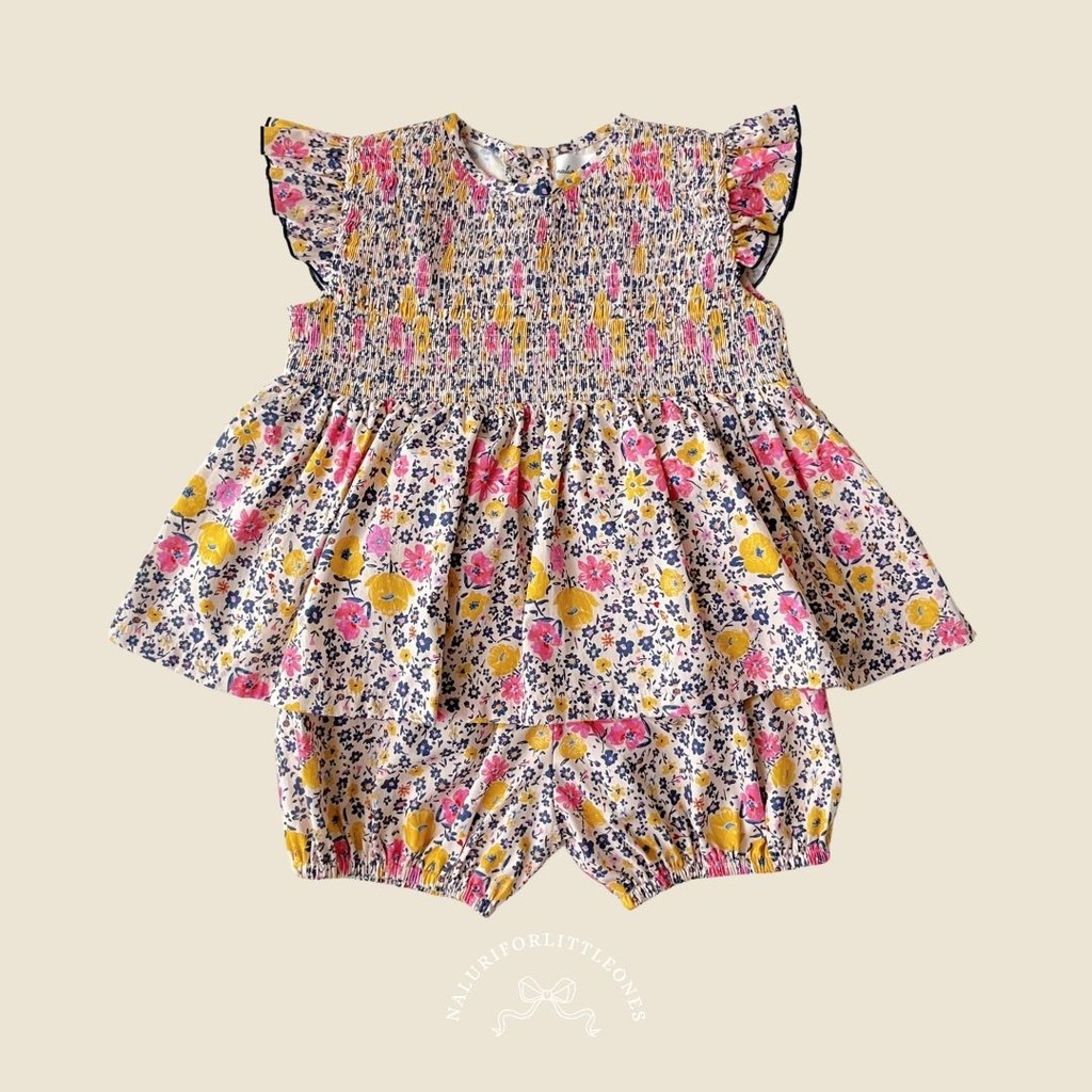 NALURI x MIROIR - MAIRA Set - Setelan Anak Perempuan