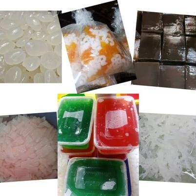 

Kolang Kaling Pilihan/Jely Manohara/Cincau/Rumput Laut/Jely Kopyor Jely/Agar 500gr - Kolang Kaling