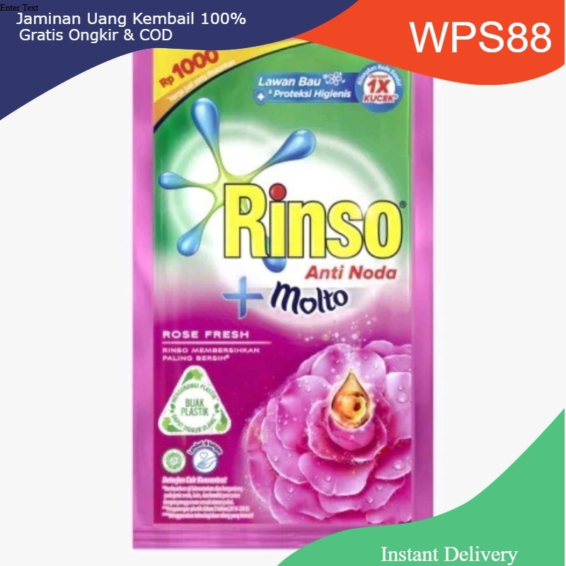 Rinso Cair / Rinso Cair 1000 isi 6 sachet