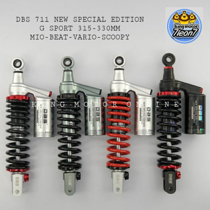 DBS shockbreaker tabung atas  711 G Sport Mio Beat Vario Fino Scoopy