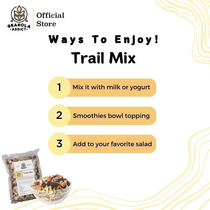 

Sale Trail Mix (Sunflower, Pumpkin Seeds, Almond, Raisin, Cranberry) 250G - Normal Pack Happy Shopping