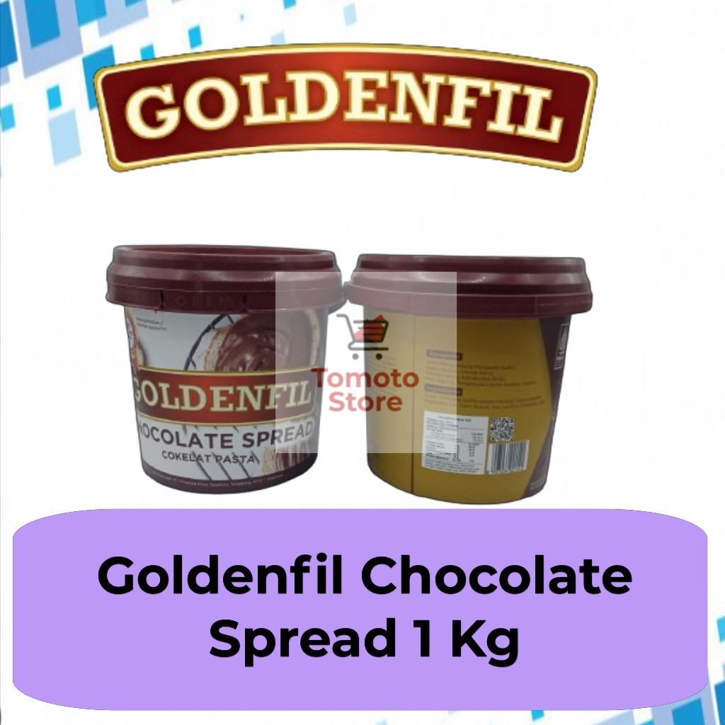 

✨ TOMOTOSTORE ✨ GOLDENFIL Chocolate Spread 1kg / 1 kilogram