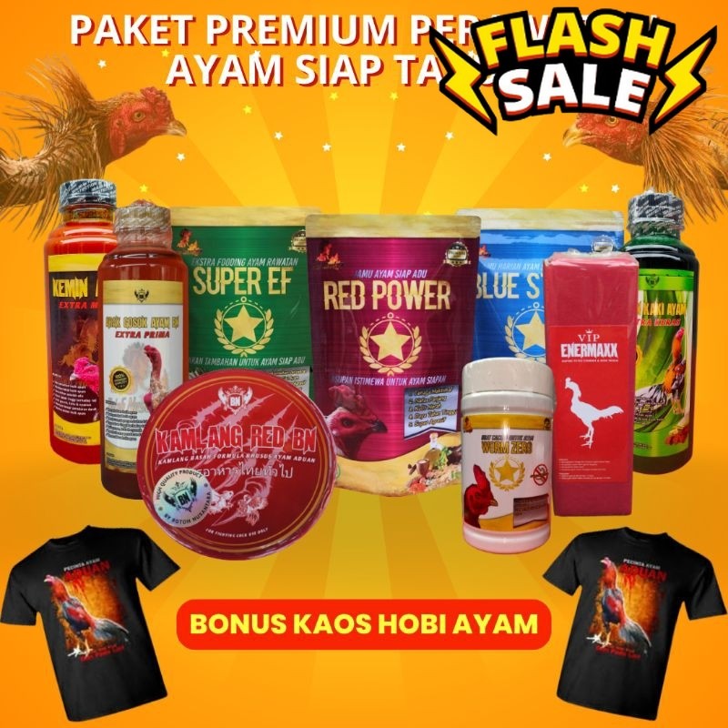 suplemen Ayam Adu Tempur Prima PAKET PREMIUM jamu aduan doping obat cacing ekstra fooding vitamin bo