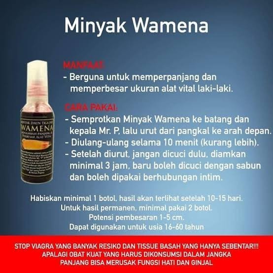 3 HARI HSAIL SEMPURNA PERMANEN MINYAK WAMENA DAUN PAPUA ORIGINAL BPOM BY HerbalNanoShop
