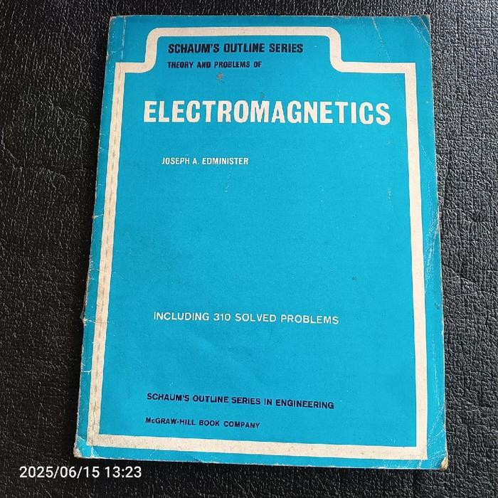 buku electromagnetics 202 halaman tahun 1979