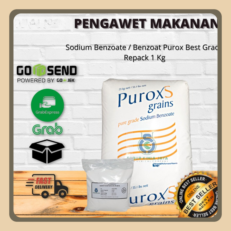 

Sodium Benzoate pure Purox S grains ex Holland 1KG