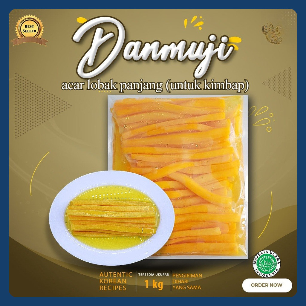 

Oppaya Store - Acar Sayuran Lobak Bulat/Panjang/Chikinmu 1 Kg Homemade