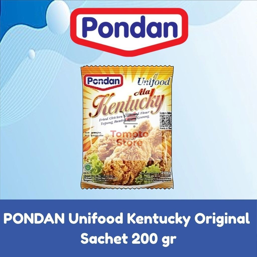 

✨ TOMOTOSTORE ✨ PONDAN Unifood Kentucky Original Sachet 200 gr