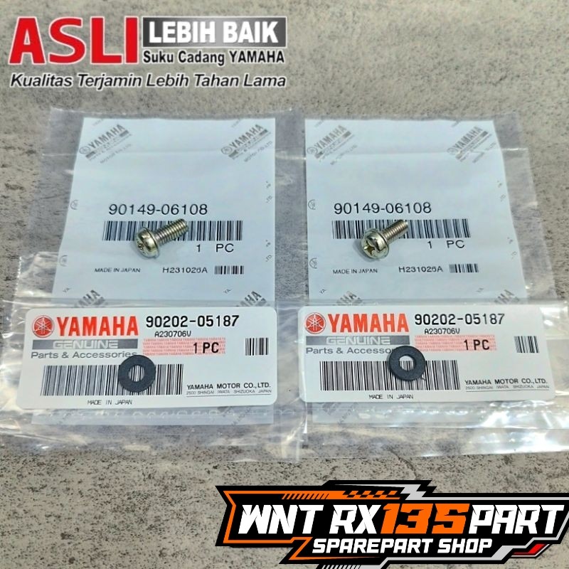 BAUT RING GASKET KRAN KERAN TANGKI BENSIN RX KING RXK RXS YT SCORPIO BYSON ORIGINAL YAMAHA JAPAN | 9