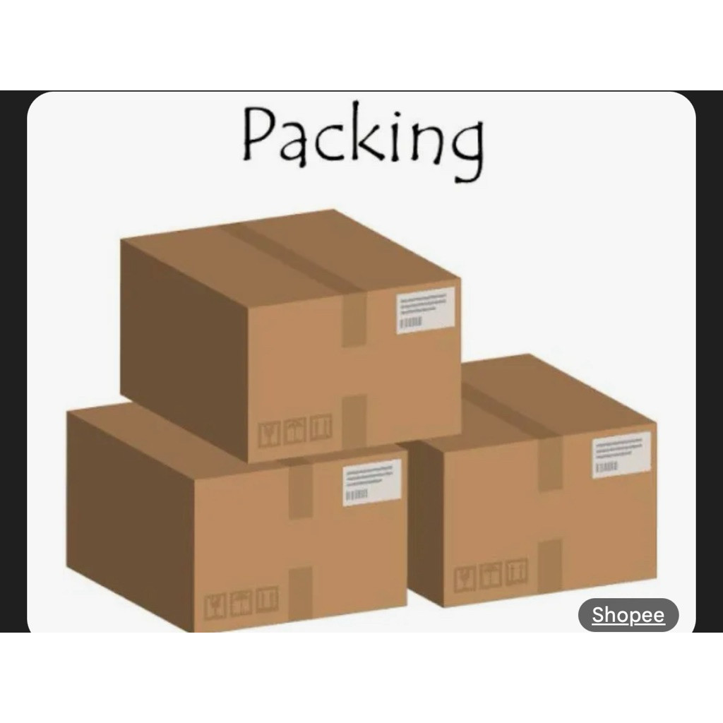

MURAHH. PAKING EXTRA UNTUK TAMBAHAN PENGAMAN BARANG ANDA DUS BEKAS