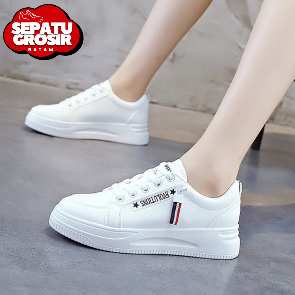 Sepatu Grosir Batam C017 Sepatu Sneakers Olahraga Kasual Sport Wanita