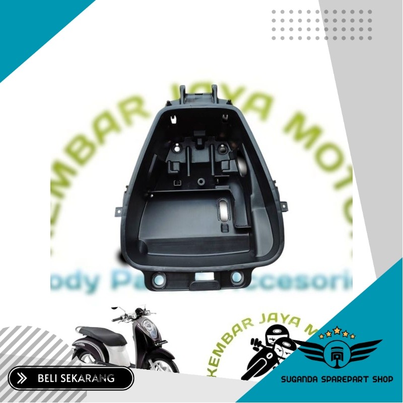 Box bagasi honda scoopy karbu lama old