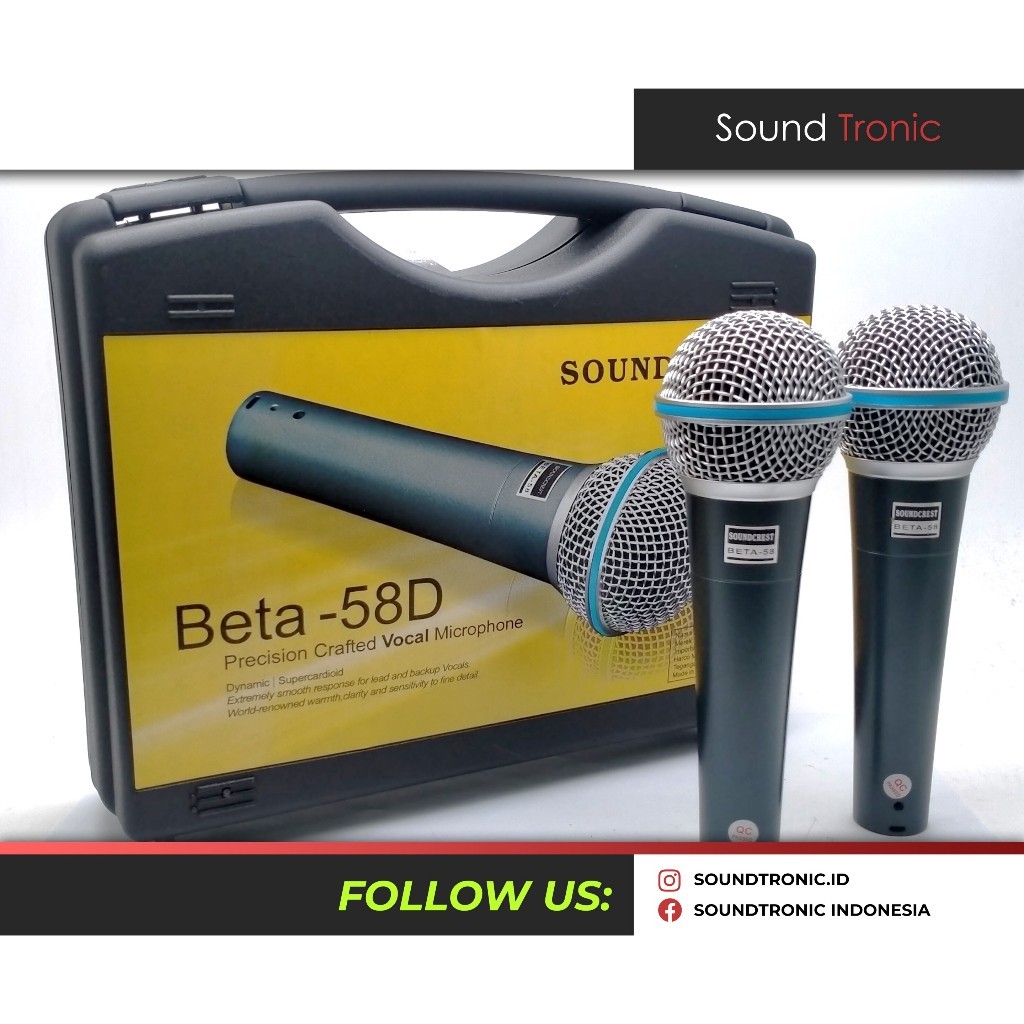 Mic Beta 58 D ISI 2 SOUNDCREST