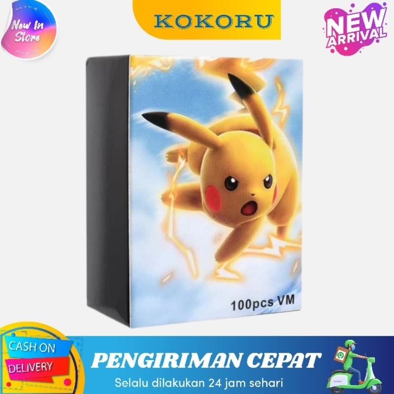 [READY] Kartu Pokemon VMAX Card 1 Box isi 100 Pcs