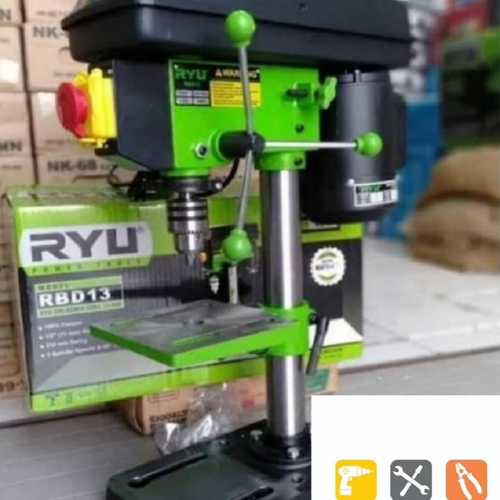 RYU Mesin Bor Duduk/Bench Drill 13mm Termurah(RBD13)