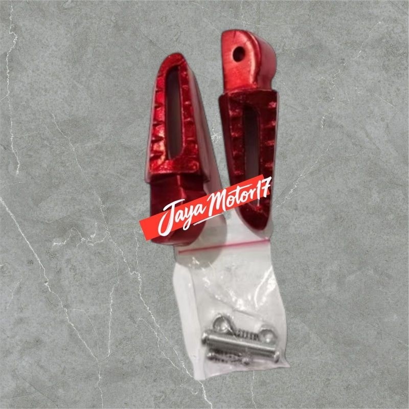 Footstep Step Pijakan Kaki Belakang Variasi CNC Motor Honda Beat Vario Scoopy Spacy Revo footstep mu