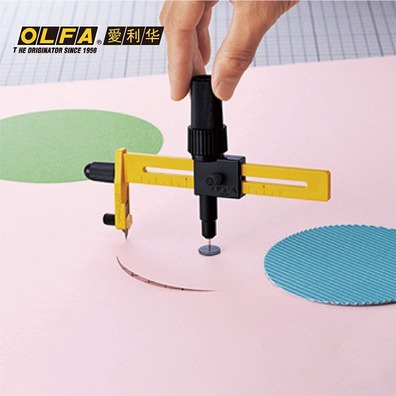 

OLFA CMP-1 Pisau Jangka Potong Lingkaran 1 - 15 cm Compass Cutter