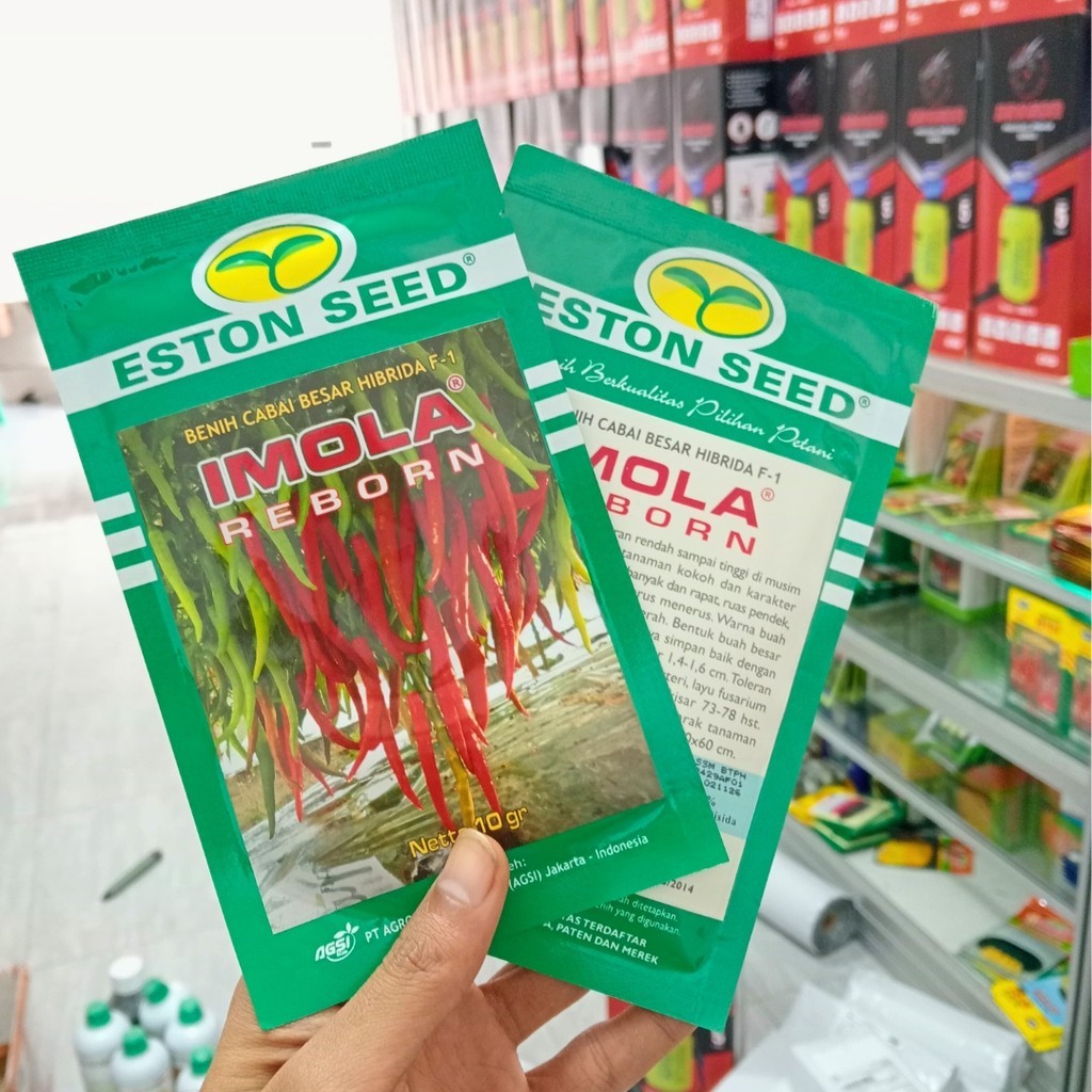 Jual Benih Cabe Merah Imola Reborn F1 10gr – Original Eston Seed Kualitas Unggul