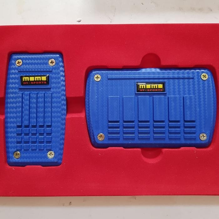 Pedal Mobil / Cover Pedal Mobil / Aksesoris Pedal Mobil Matic BLUE quality