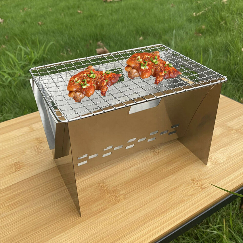 

ORI YOWEI Alat Panggang Arang BBQ Portable Outdoor Grill Stove Foldable - YW12