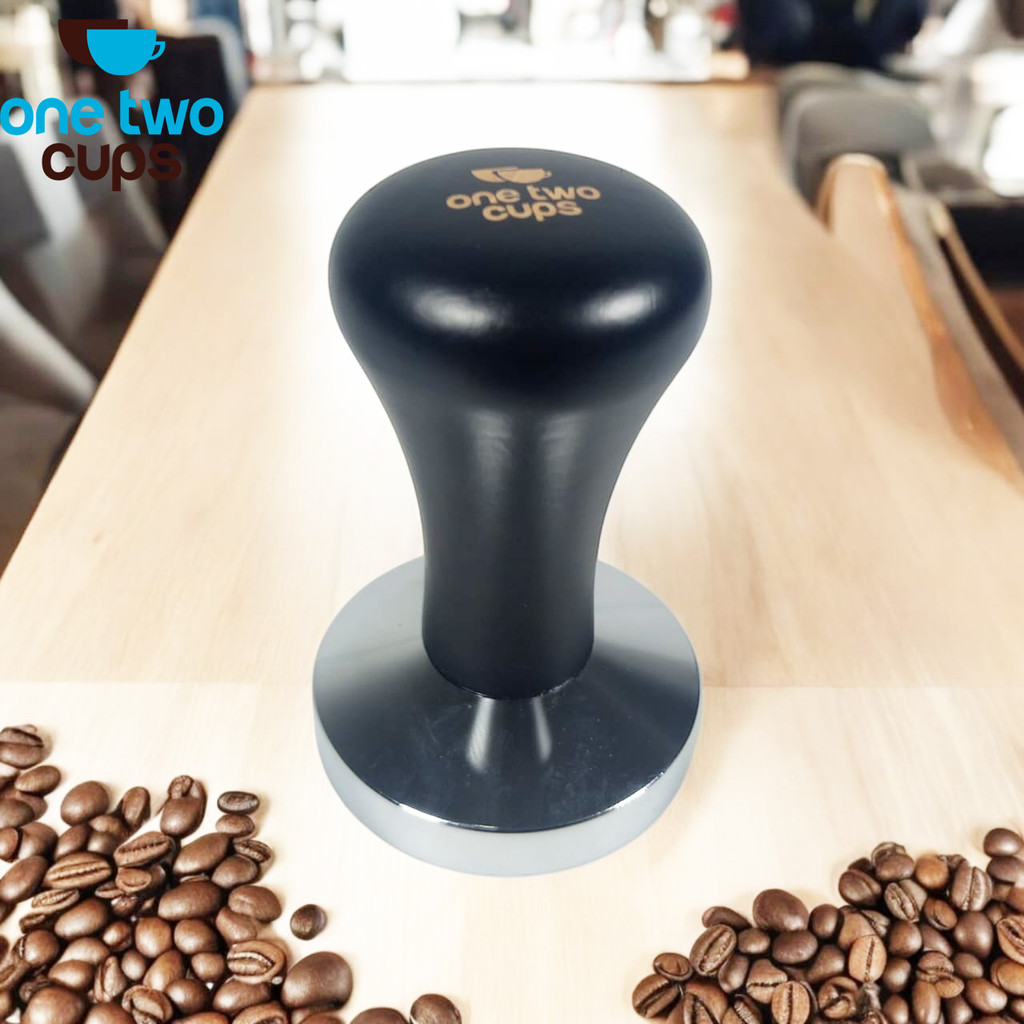 

ORIGINAL One Two Cups Tamper Kopi Espresso Coffee Press Powder Stainless 58mm - R58