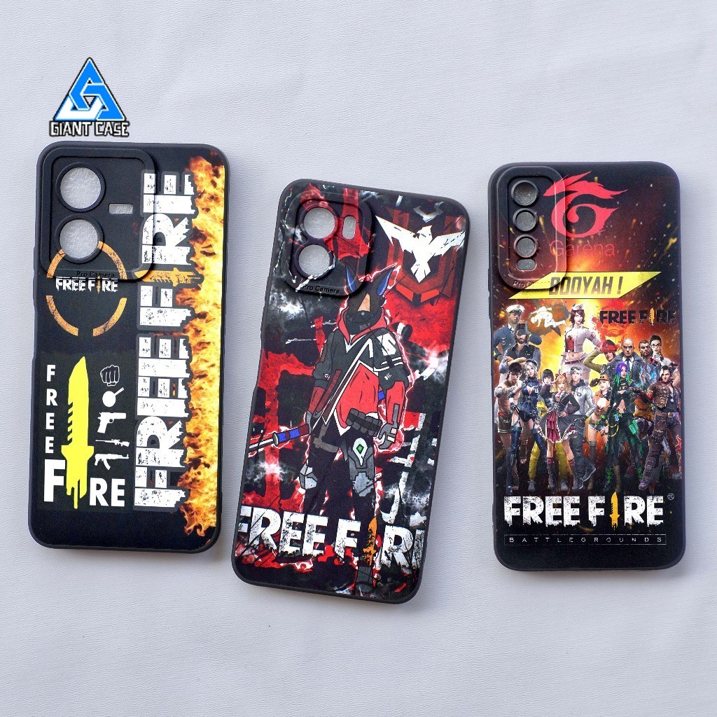 GIANTCASE- Soft Case Game Vivo Y12s Y17 Y20s Y16 Y15s Y03 Y100 Y21s Y50 Y30 Y16 Y91c Y93 Y95 Y51 Y22