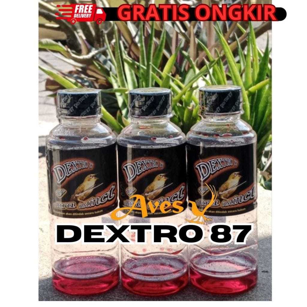 DEXTRO 87 PLECI DOPING PLECI DEXTRO 87 VITAMIN PENUNJANG KICAU BURUNG AKN