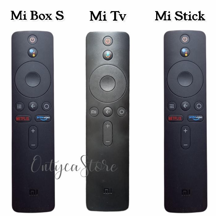 Remote Mi TV 4 / Mi Box S / Mi Stick Original FREE Baterai - Mi Box S
