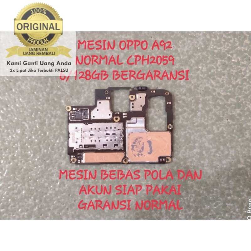 mesin oppo a92 normal mesin a92 normal bergaransi mesin oppo a92 normal Mesin oppo cph2059 normal