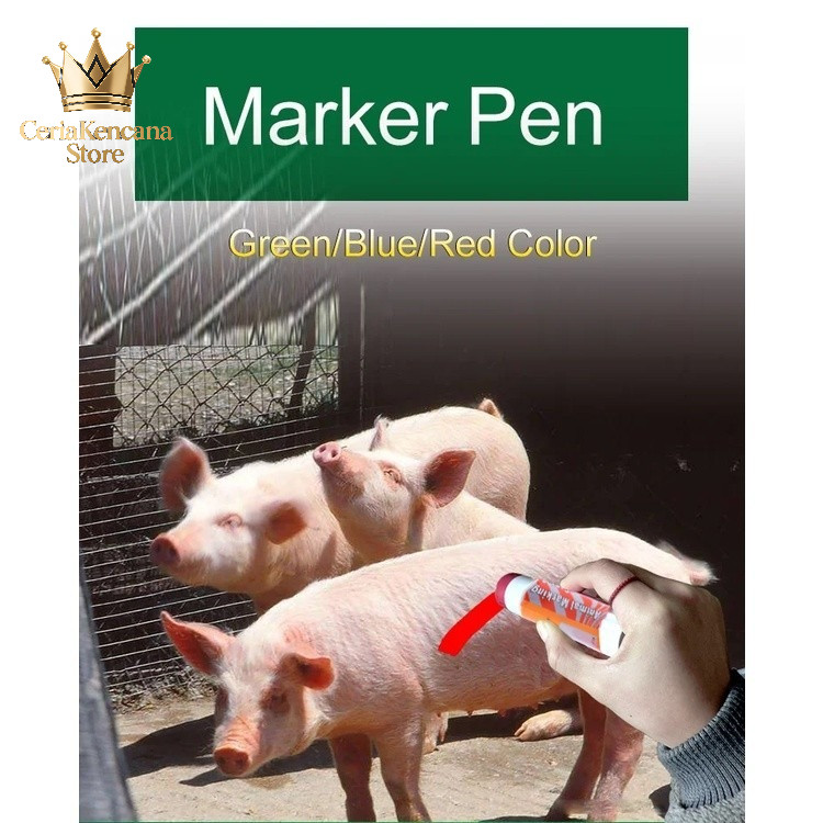 

Crayon Hewan Animal Marking Crayon Stick Model Korea untuk Babi Material Anti Gagal Lemah Warna Warni Ukuran Standar