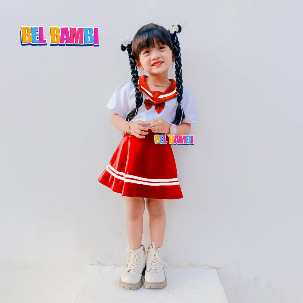 BROMSUNSHOP  Goldglory Seragam Sekolah Anak Setelan Anak Jepang
