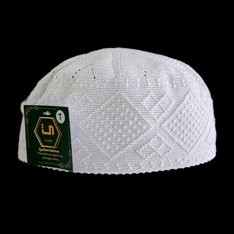 peci rajut Hudaidah original import yaman excellent quality full motif version