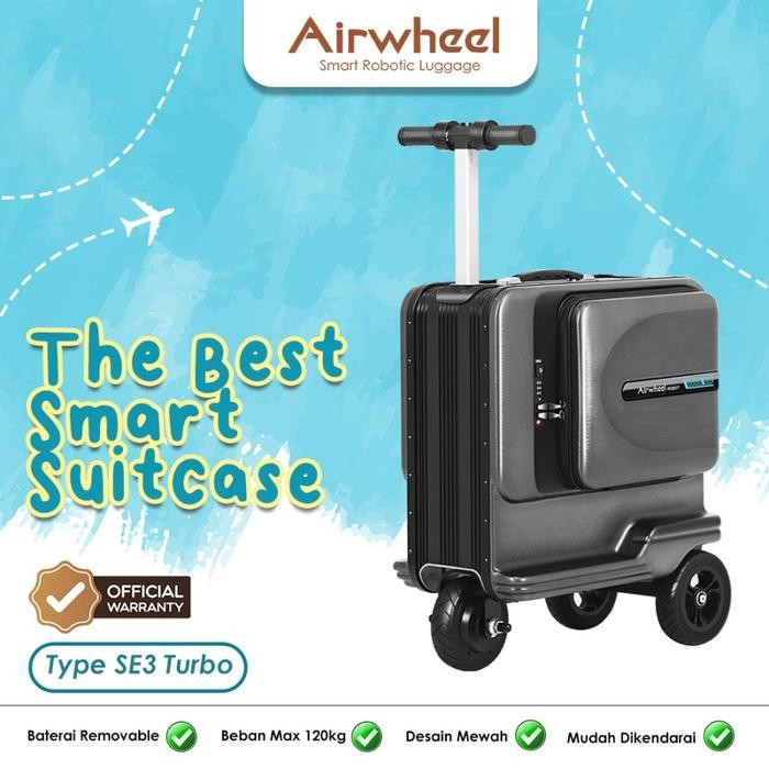 dijual_Airwheel Koper SE3 Turbo Black / Koper Elektrik Bisa Jalan 24 Inch