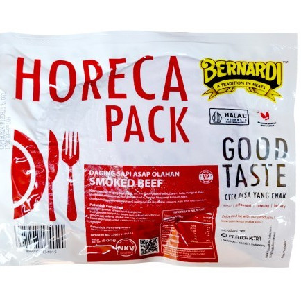 

Daging Asap Bernardi Smoked Beef Vp 500 Gr