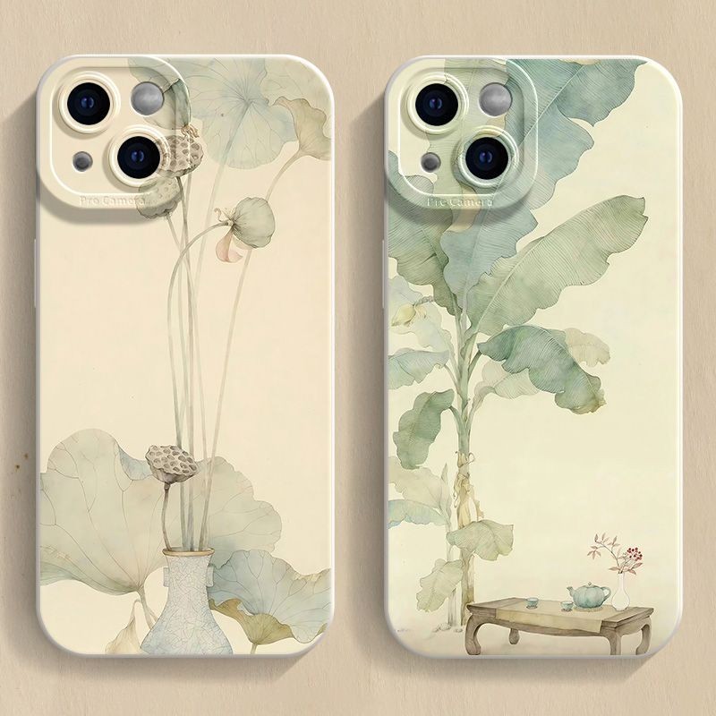 Untuk Case iPhone 11 12 13 PRO MAX 15 14 13 X XS XR 7 8 Plus casing hp Cartoon Cover aesthetic silik