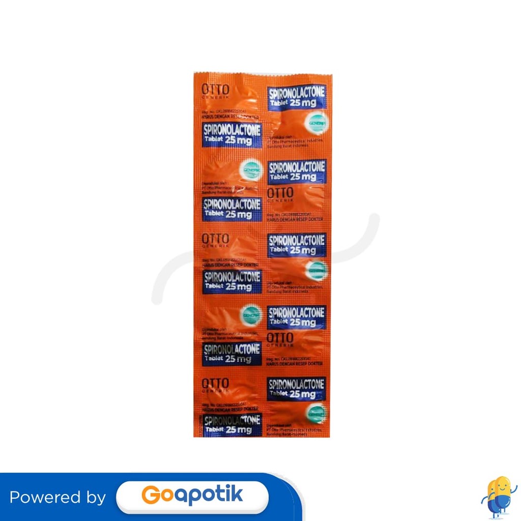 Spironolactone Otto 25 Mg Strip 10 Tablet