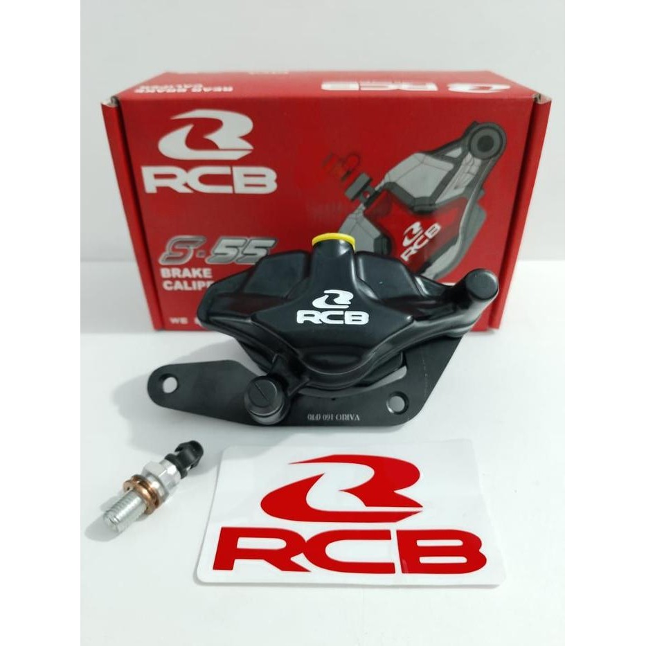 KALIPER DEPAN RCB S55 SERIES VARIO 160 ORIGINAL kalaiper vario 160 - Hitam