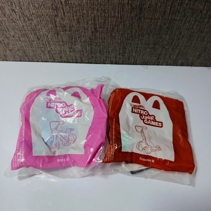 MCD Happy Meal Hotwheels Nitro Junior