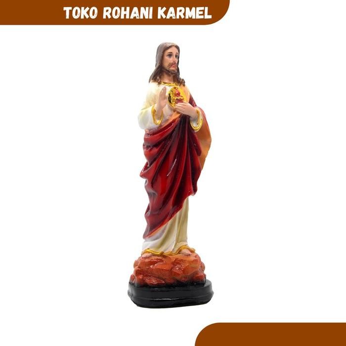 PATUNG YESUS 20-25 CM / PATUNG MARIA DAN YESUS / PATUNG TUHAN YESUS - UKURAN 25 CM