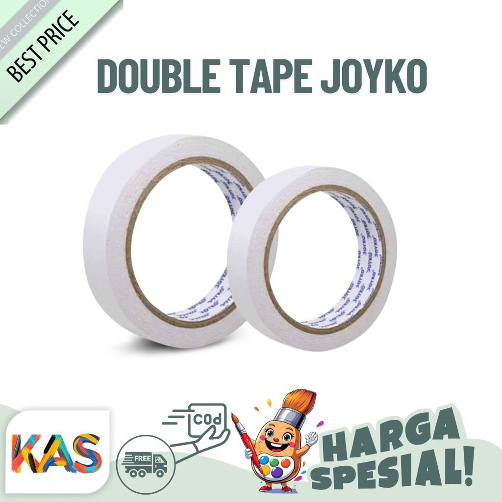 

Double Tape Joyko 1 inch ( 24 mm x 15 yard ) – Satuan