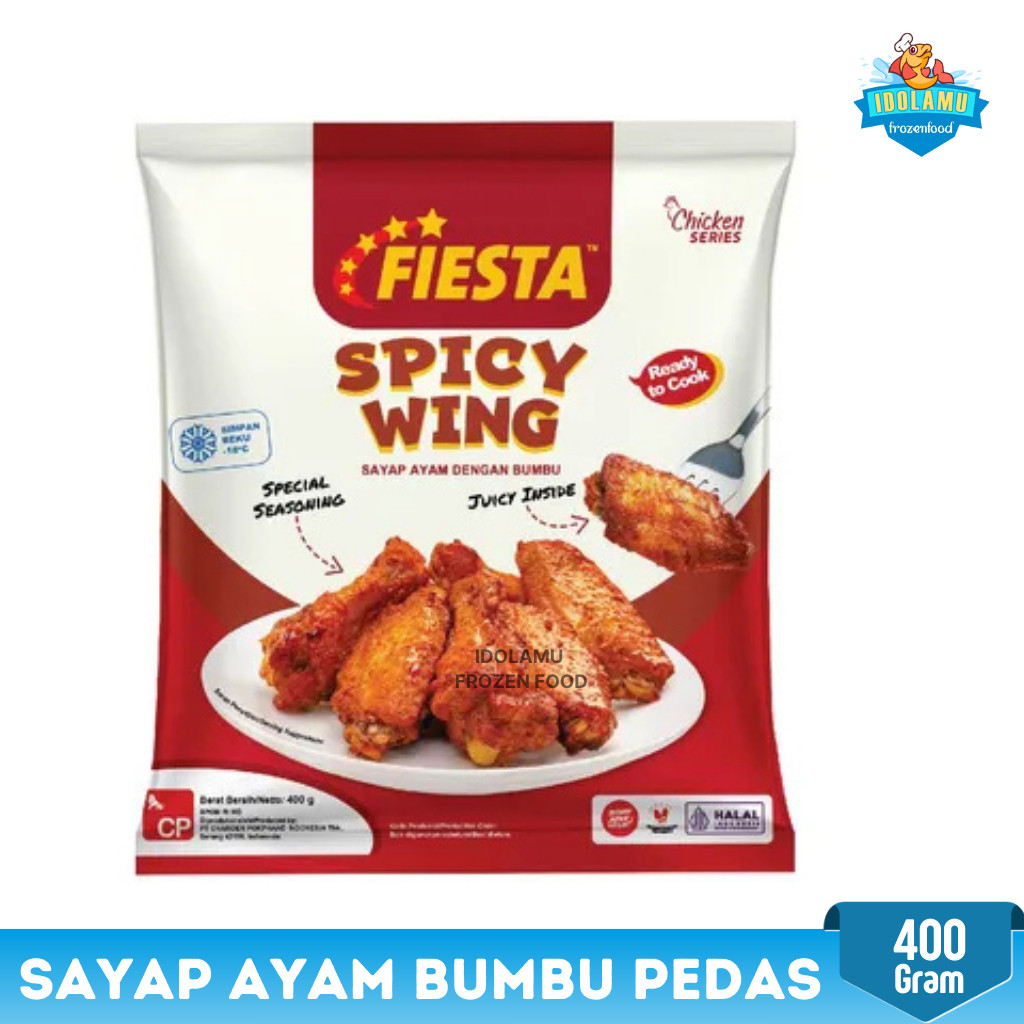 

fiesta spicy wing 400 gram
