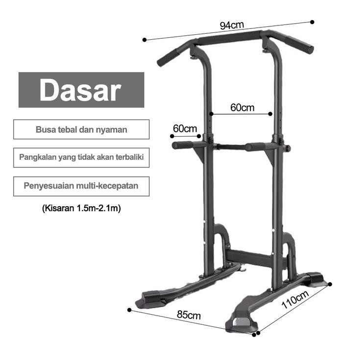 Alat fitness pull-up multifungsi/ alat pull-up rumahan/peralatan gym