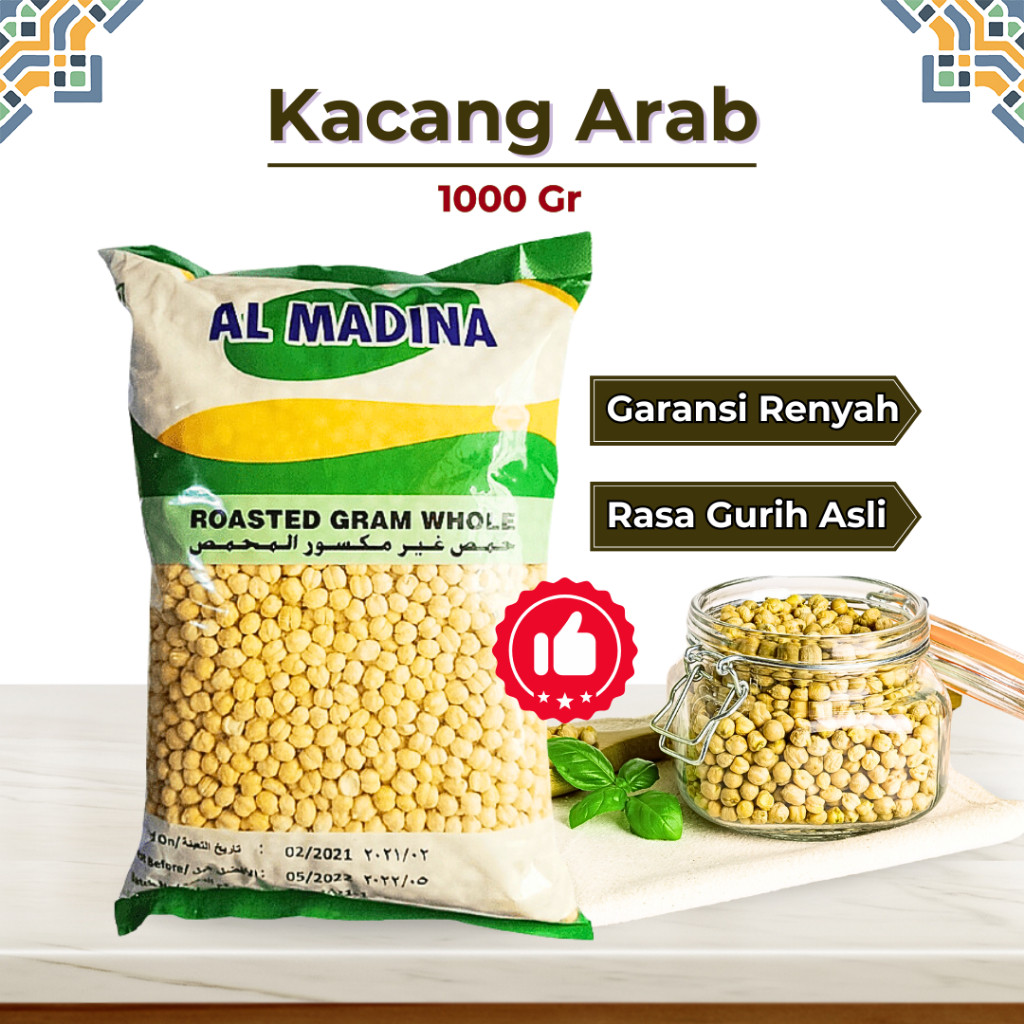 

Kacang Arab 1 Kg Gurih Asli Oleh Oleh Haji & Umroh Chickpea