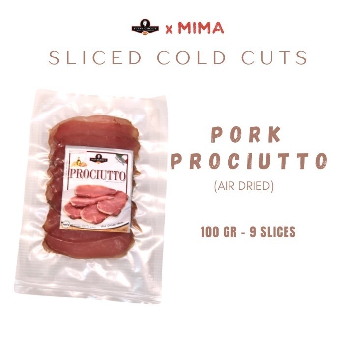 

SVEN'S CHOICE Ham Babi Pork Prociutto 100gr