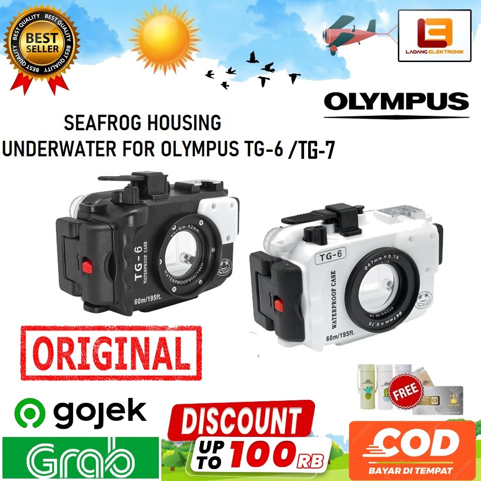 Seafrog Housing Olympus TG-7 TG7 Olympus TG-6 TG6 Diving Underwater Waterproof CO
