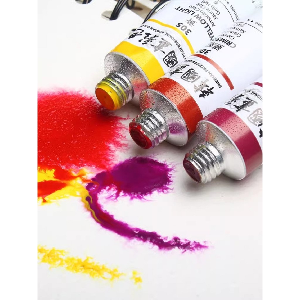 

Korea Original ShinHan Watercolor pigments Artist Chinese Paint 20ml Tube Paint Painting Art Supplies