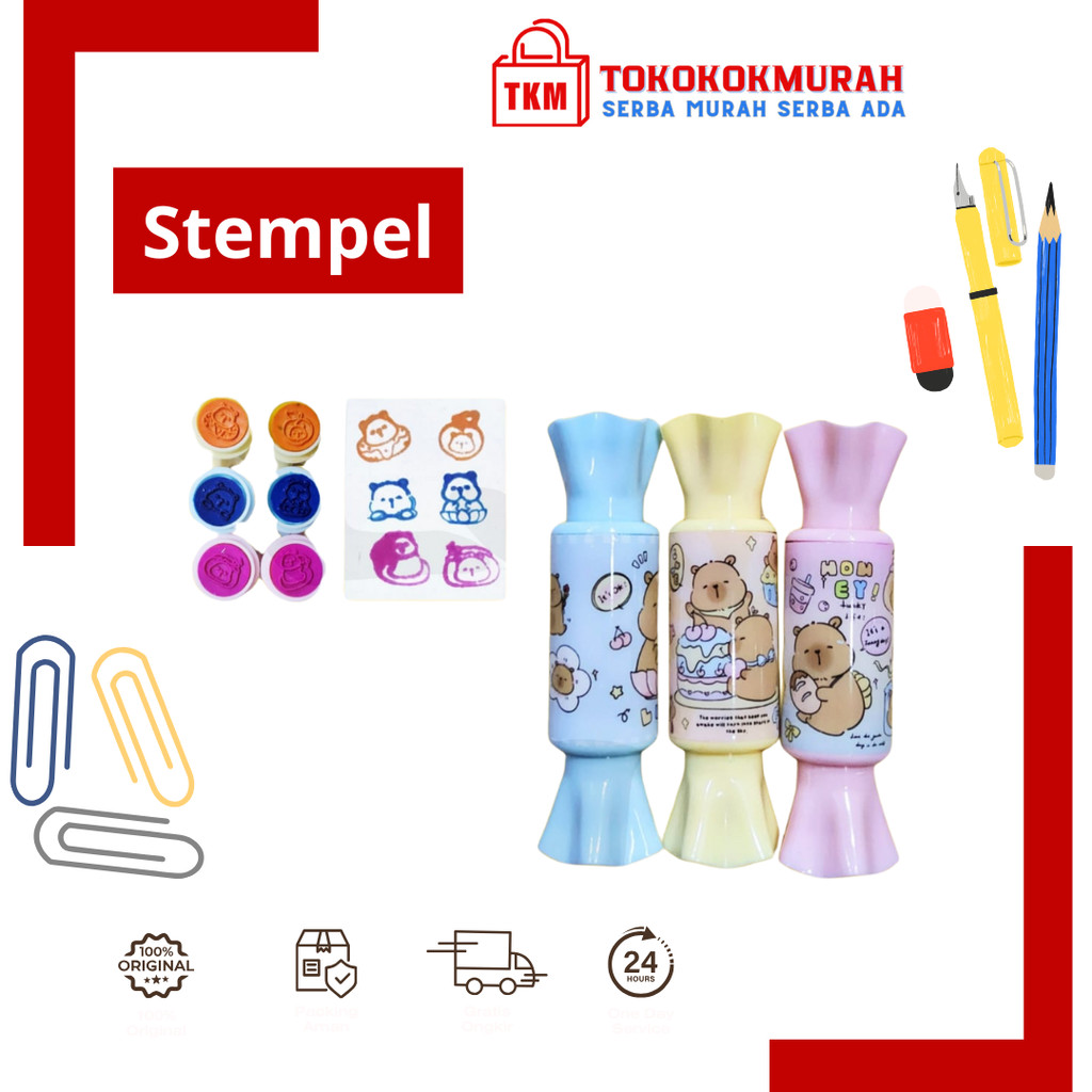 

GMA STEMPEL TYPE TG-STSZ BB COMEDY CANDY GZ-YD 2 SS CAPYBARA KEPALA