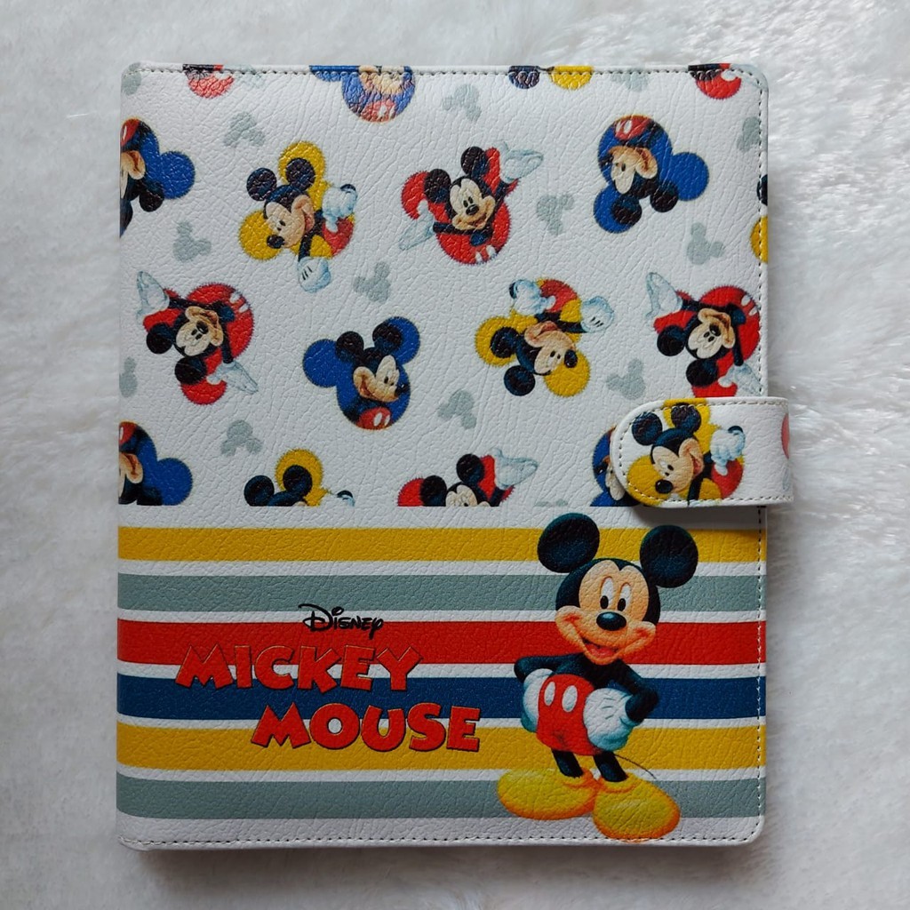 

BINDER PRINTING MOTIP MICKEY MOUSE A5/20RING DAN B5/26RING