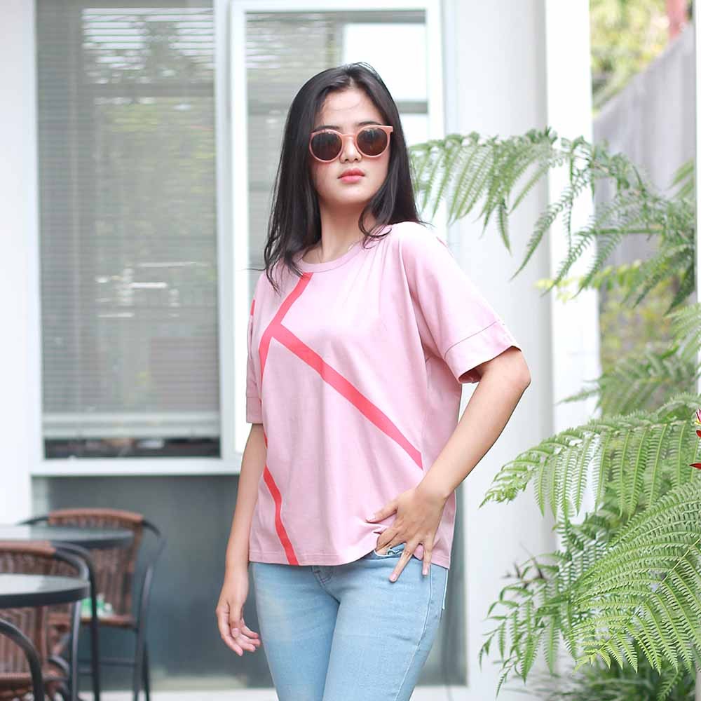 Kuzatura Pakaian Kaos Atasan Wanita KLX 917