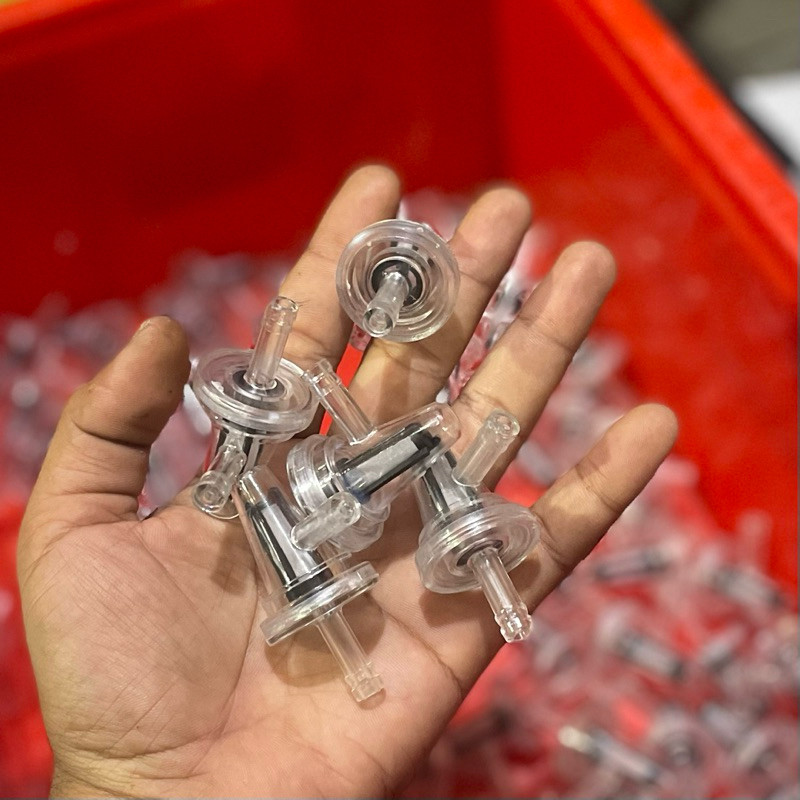 FILTER BENSIN TRANSPARAN L FILTER BENSIN L UNIVERSAL  SARINGAN BENSIN L TRANSPARAN  BERKUALITAS